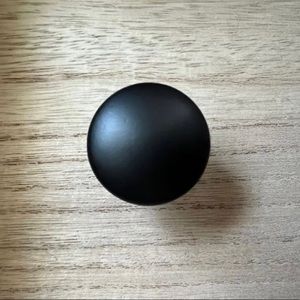 Matte Black Cabinet/Drawer Knobs